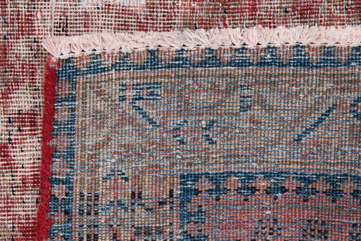 3' 5 x 5' Hand Knotted Ultra Vintage Persian Wool Rug