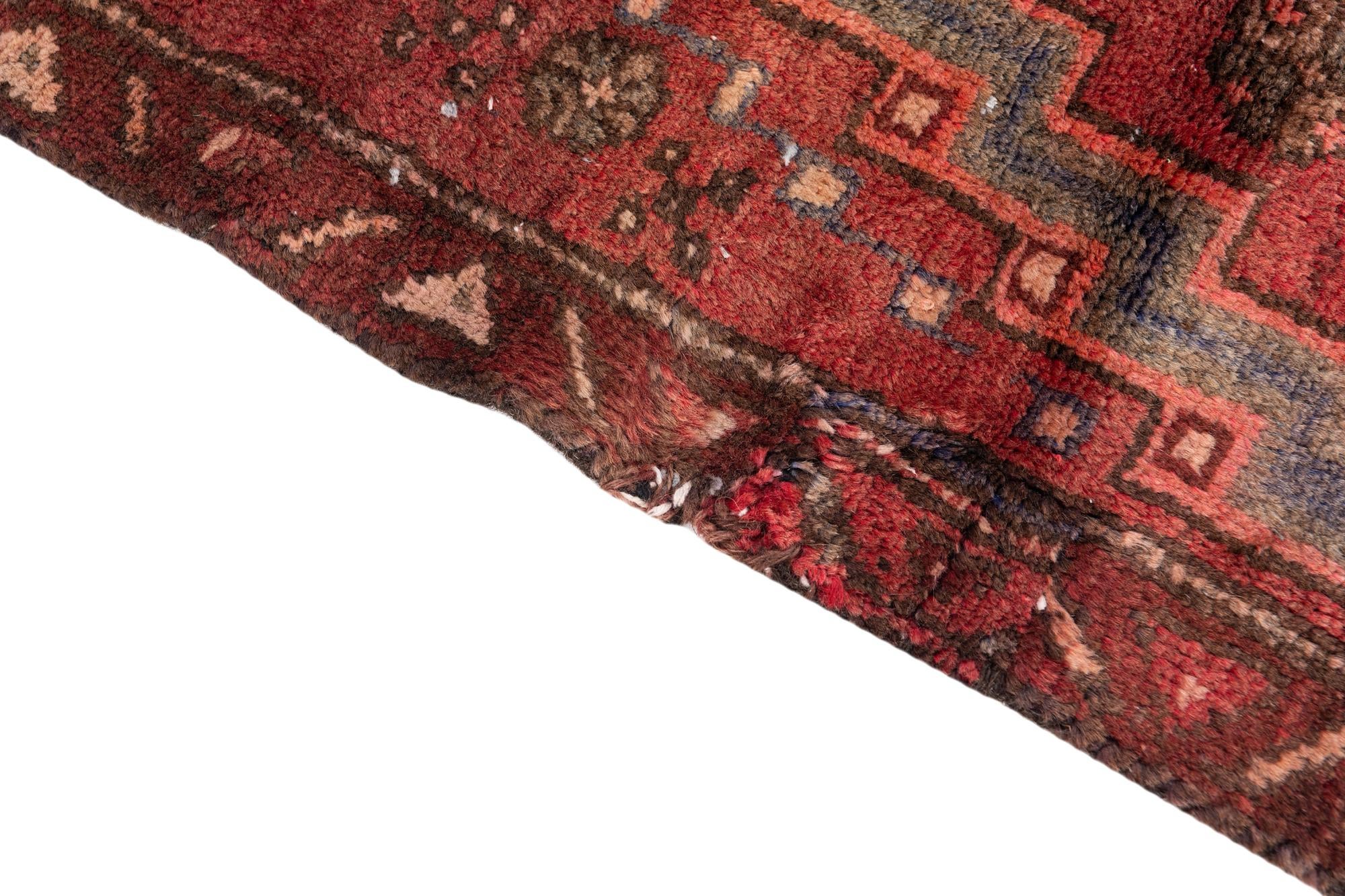 105cm x 125cm anudado a mano Ultra Vintage Alfombra Persa Lana
