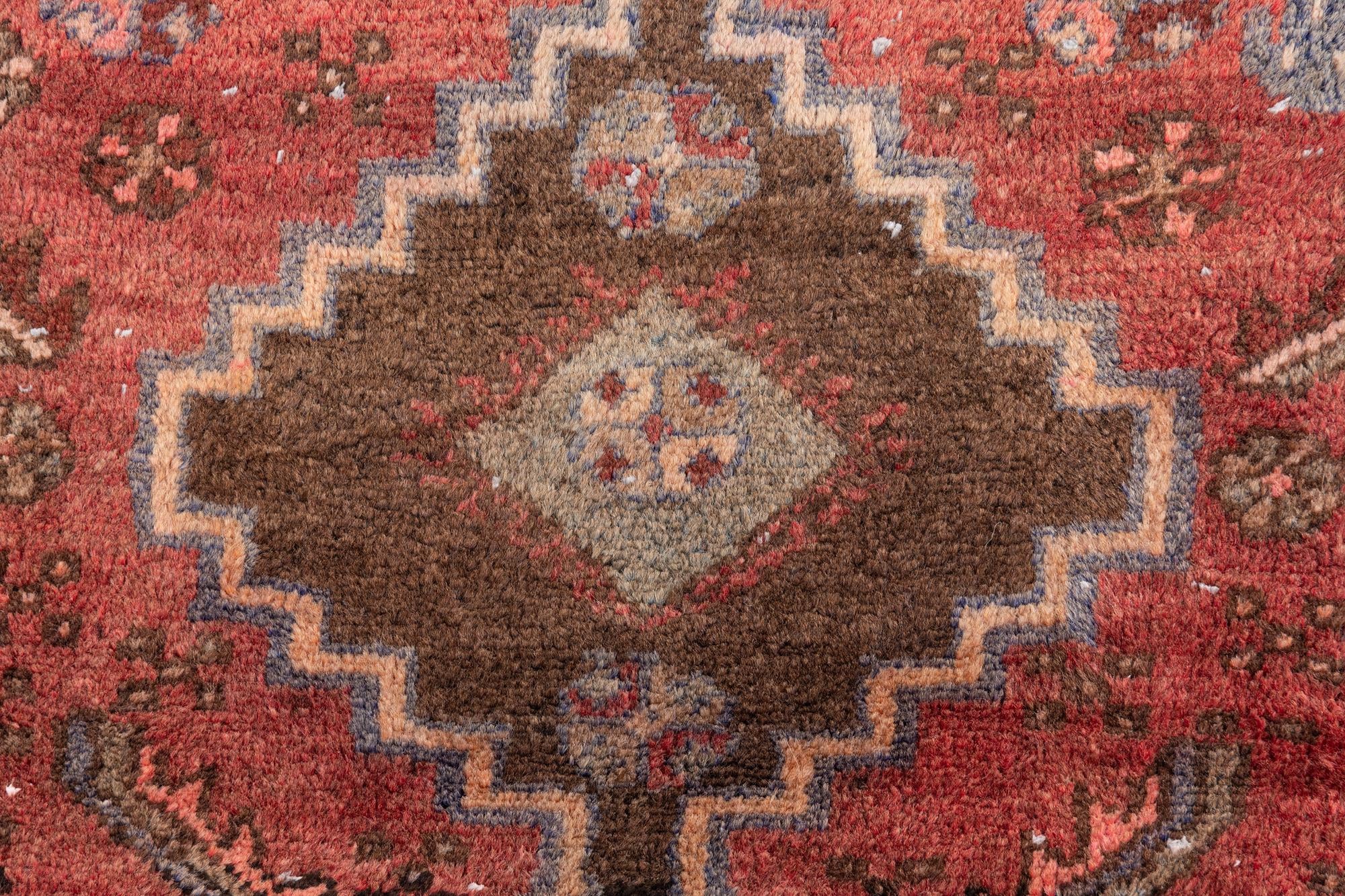 105cm x 125cm anudado a mano Ultra Vintage Alfombra Persa Lana