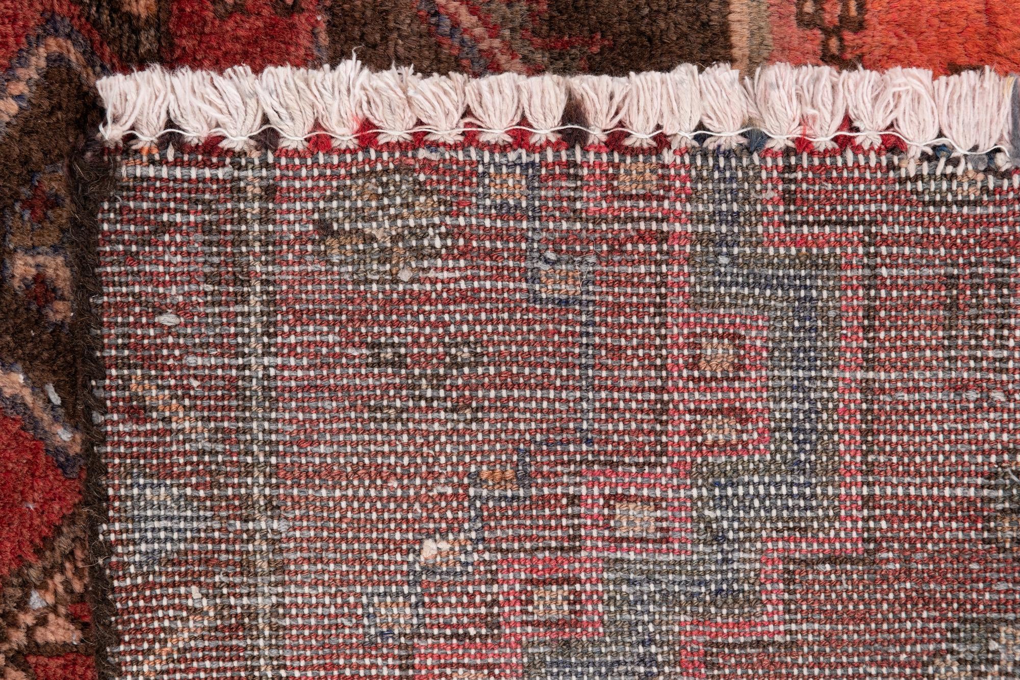 105cm x 125cm anudado a mano Ultra Vintage Alfombra Persa Lana