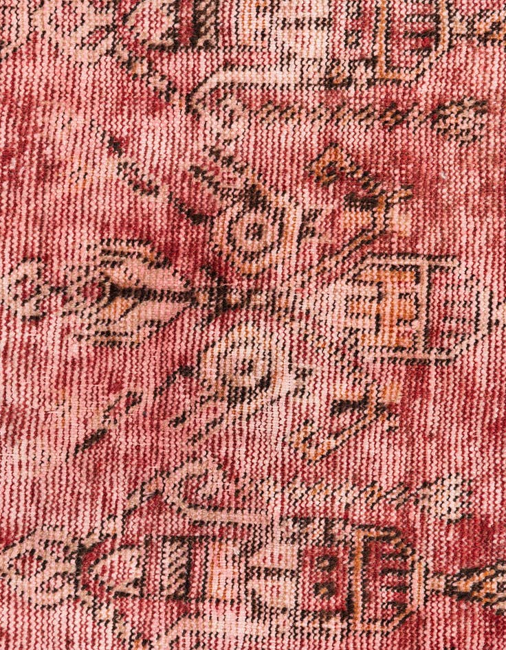 Detail image of 3' 10 x 6' 8  Hand Knotted Ultra Vintage Persian Wool Rug