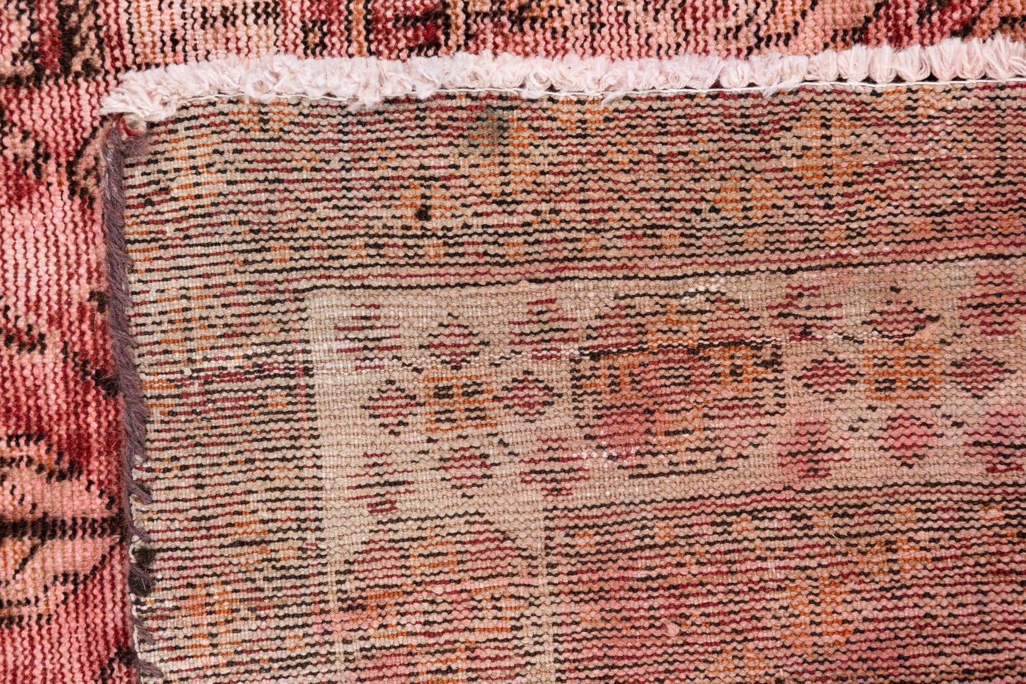 3' 10 x 6' 8 Hand Knotted Ultra Vintage Persian Wool Rug