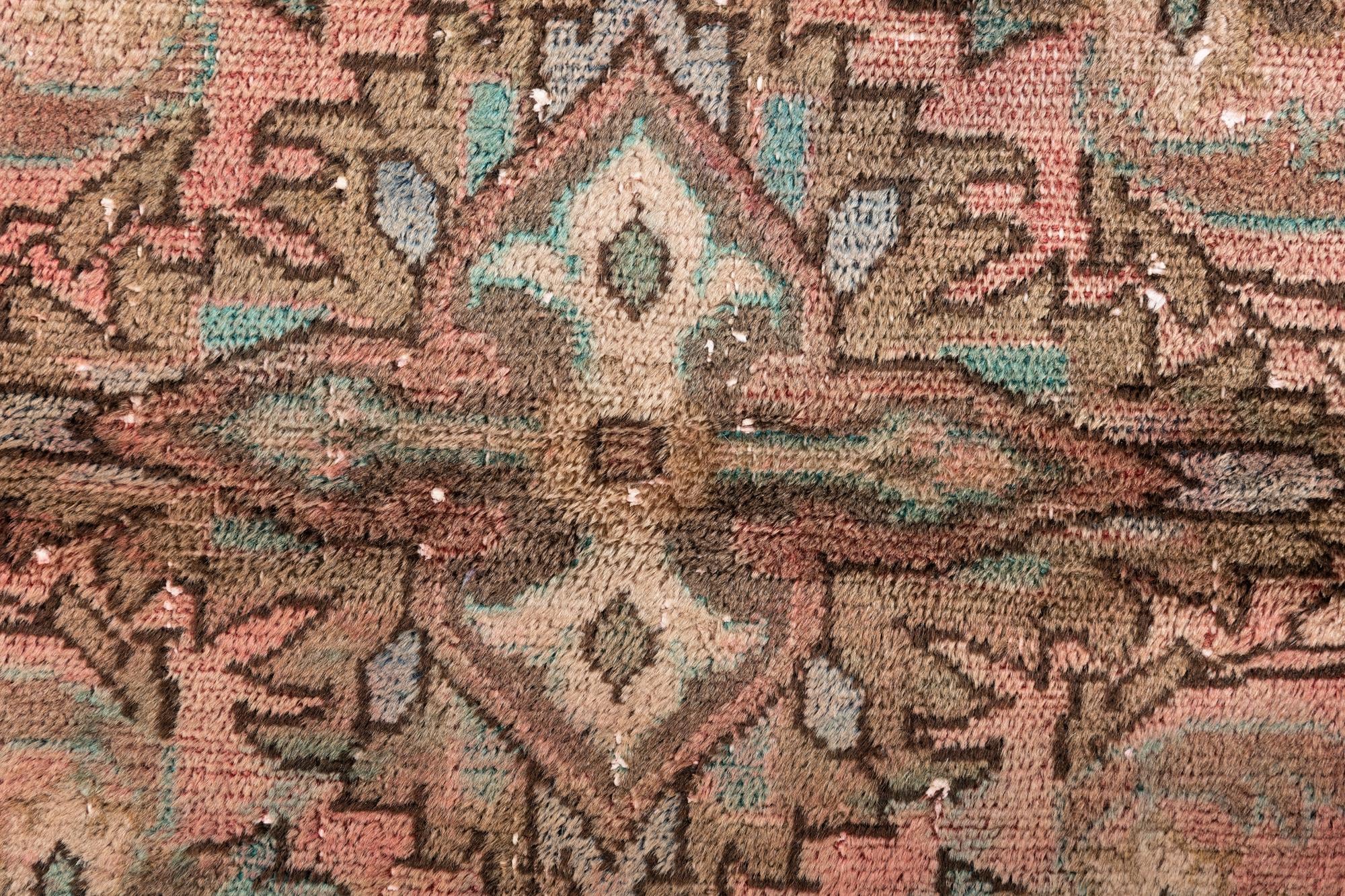 2' 5 x 4' 4 Hand Knotted Ultra Vintage Persian Wool Rug