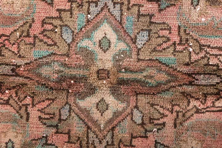 2' 5 x 4' 4 Hand Knotted Ultra Vintage Persian Wool Rug