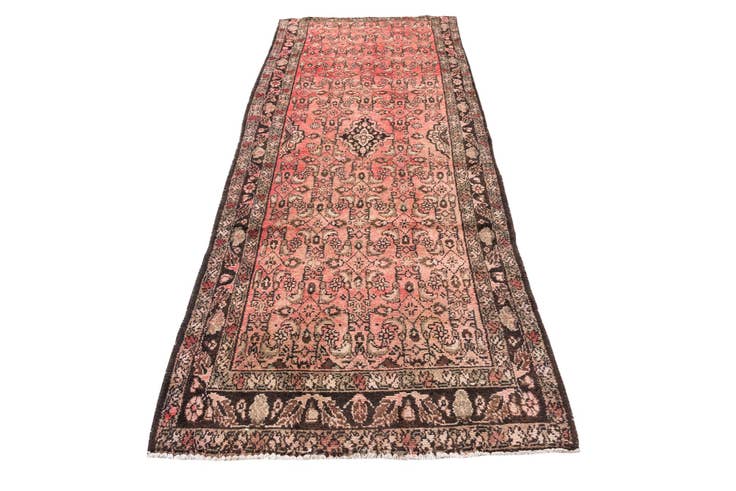 Detail image of 4' x 6' 3 Hand Knotted Ultra Vintage Persian Wool Rug