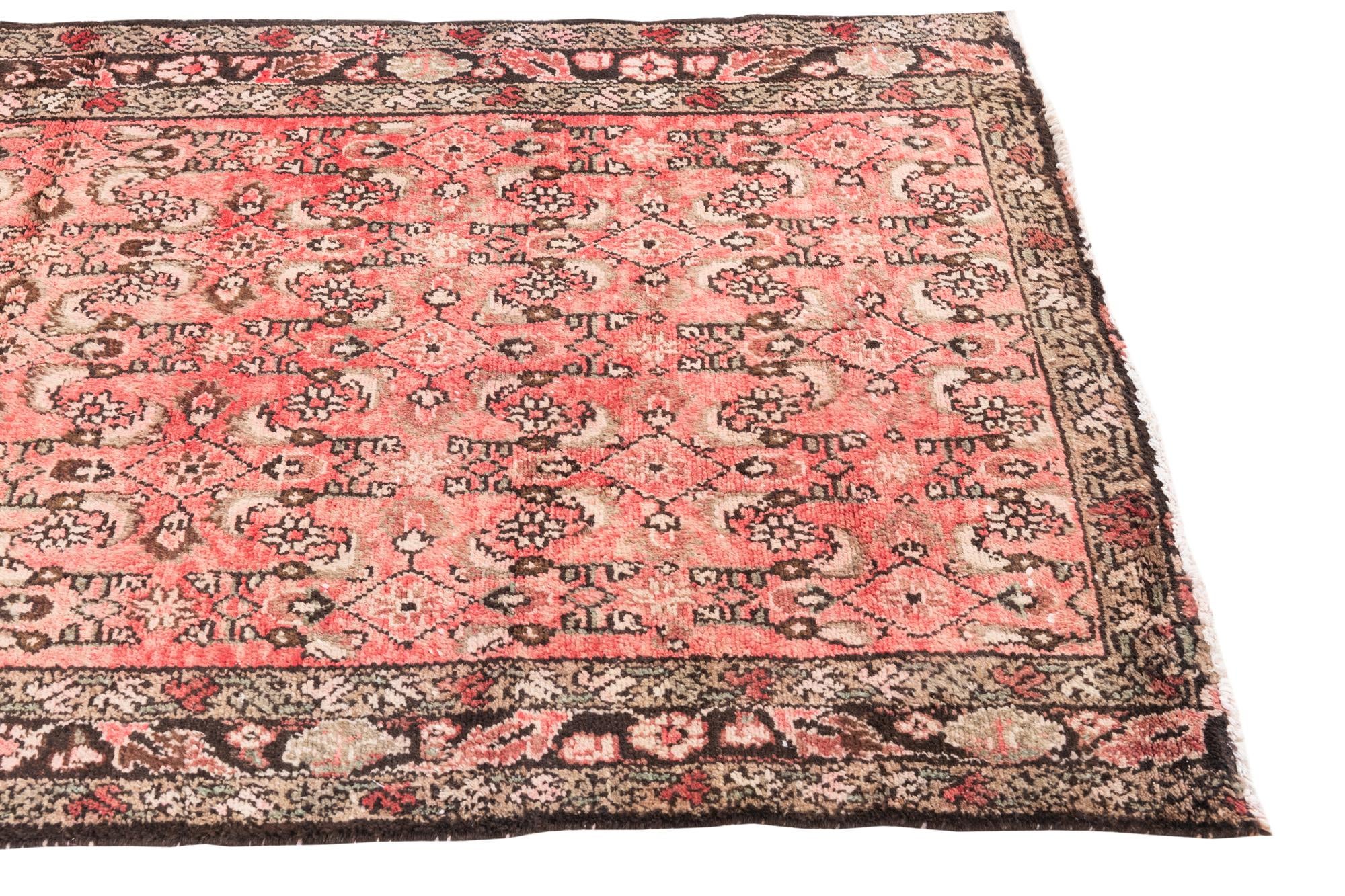 4' x 6' 3 Hand Knotted Ultra Vintage Persian Wool Rug