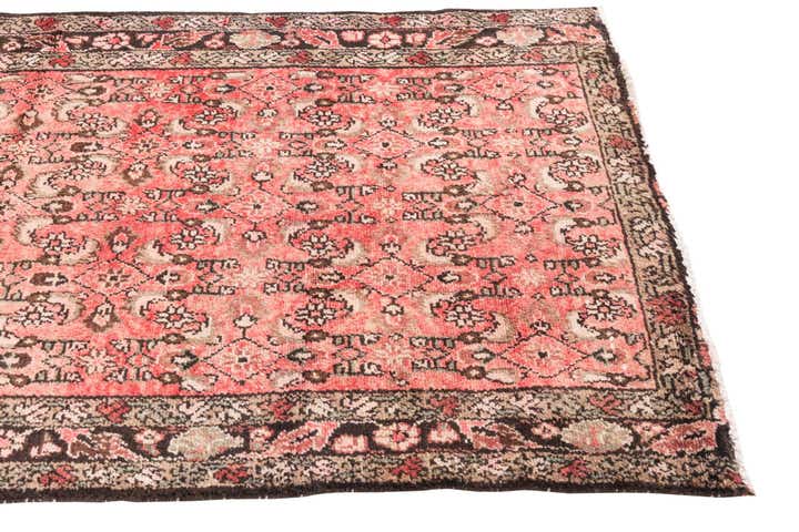 4' x 6' 3 Hand Knotted Ultra Vintage Persian Wool Rug