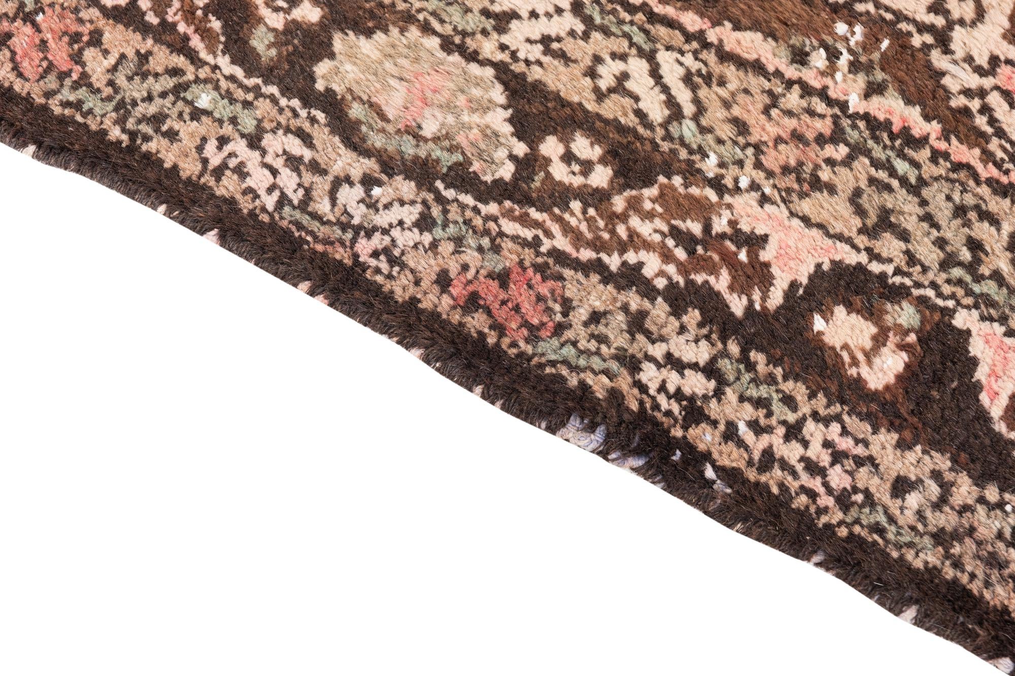 4' x 6' 3 Hand Knotted Ultra Vintage Persian Wool Rug
