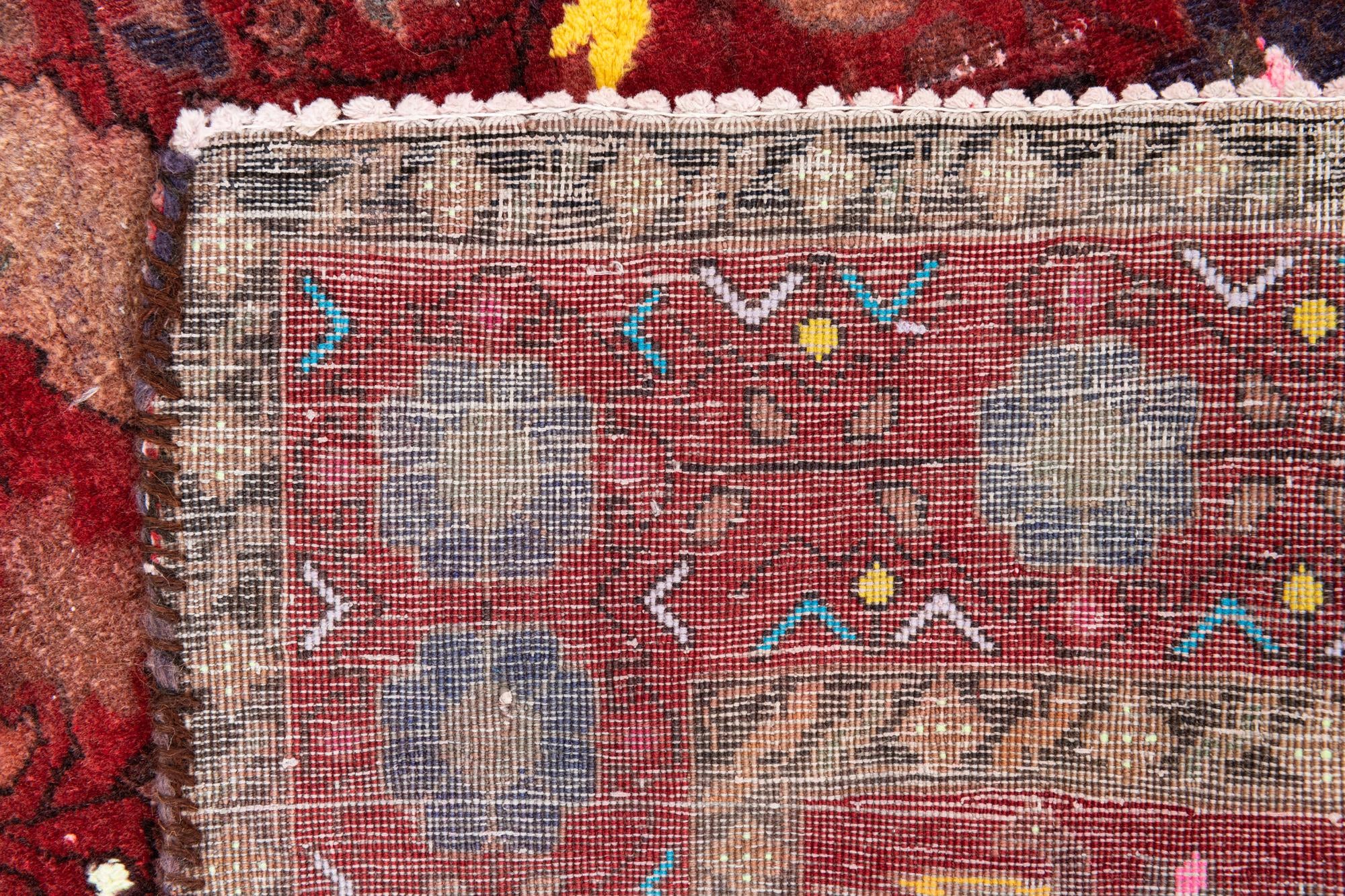 3' 6 x 6' 5 Hand Knotted Ultra Vintage Persian Wool Rug