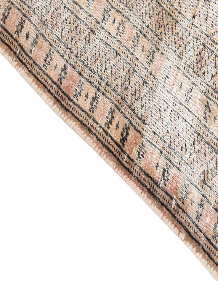 Detail image of 7' x 9' 9  Hand Knotted Ultra Vintage Persian Wool Rug