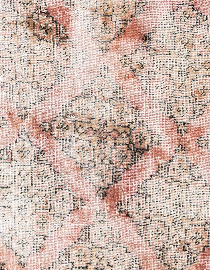 Detail image of 7' x 9' 9  Hand Knotted Ultra Vintage Persian Wool Rug