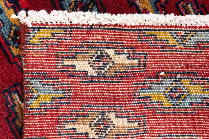 4' 7 x 6' Hand Knotted Ultra Vintage Persian Wool Rug