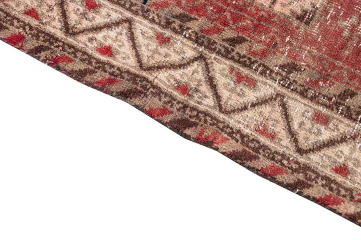 2' 9 x 4' 5 Hand Knotted Ultra Vintage Persian Wool Rug