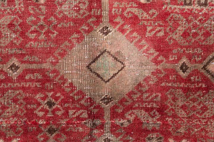 2' 9 x 4' 5 Hand Knotted Ultra Vintage Persian Wool Rug