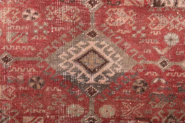 2' 9 x 4' 5 Hand Knotted Ultra Vintage Persian Wool Rug