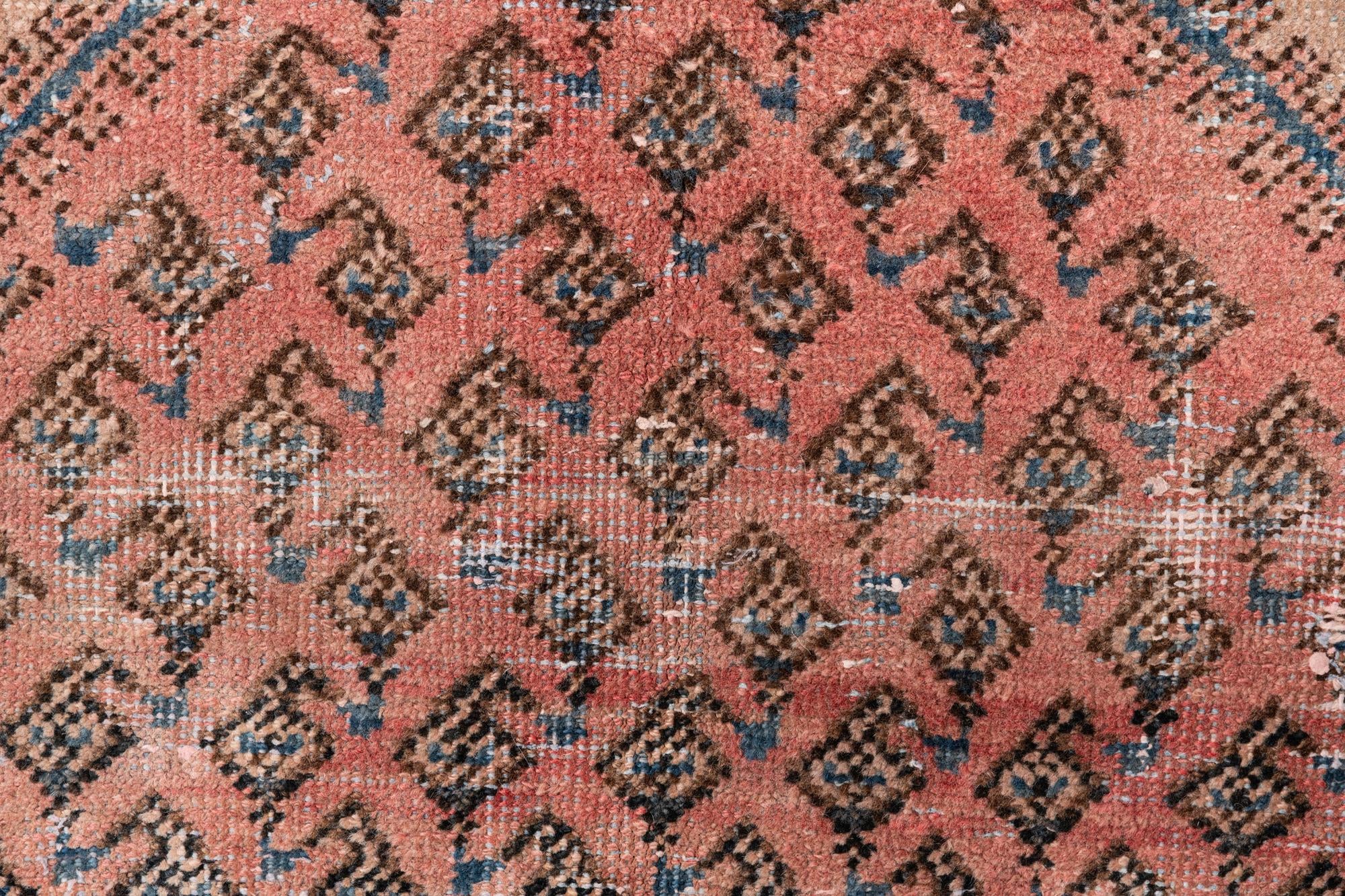 4' 2 x 6' Hand Knotted Ultra Vintage Persian Wool Rug
