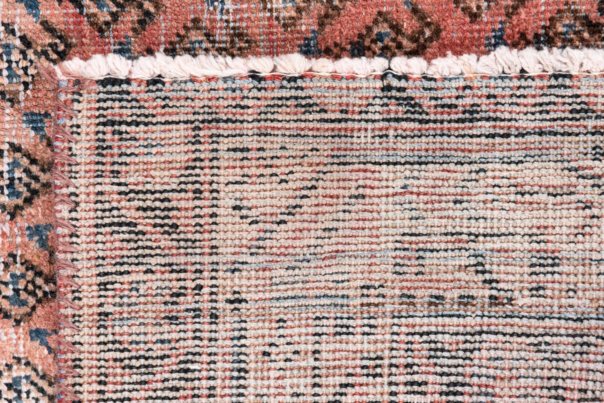 4' 2 x 6' Hand Knotted Ultra Vintage Persian Wool Rug