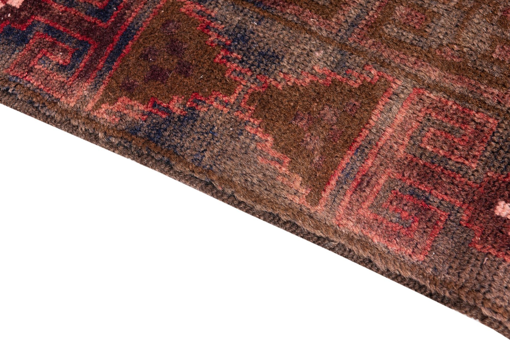 3' 6 x 6' 9 Hand Knotted Ultra Vintage Persian Wool Rug