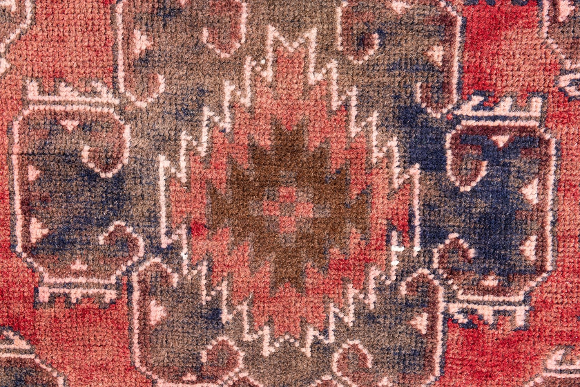 3' 6 x 6' 9 Hand Knotted Ultra Vintage Persian Wool Rug