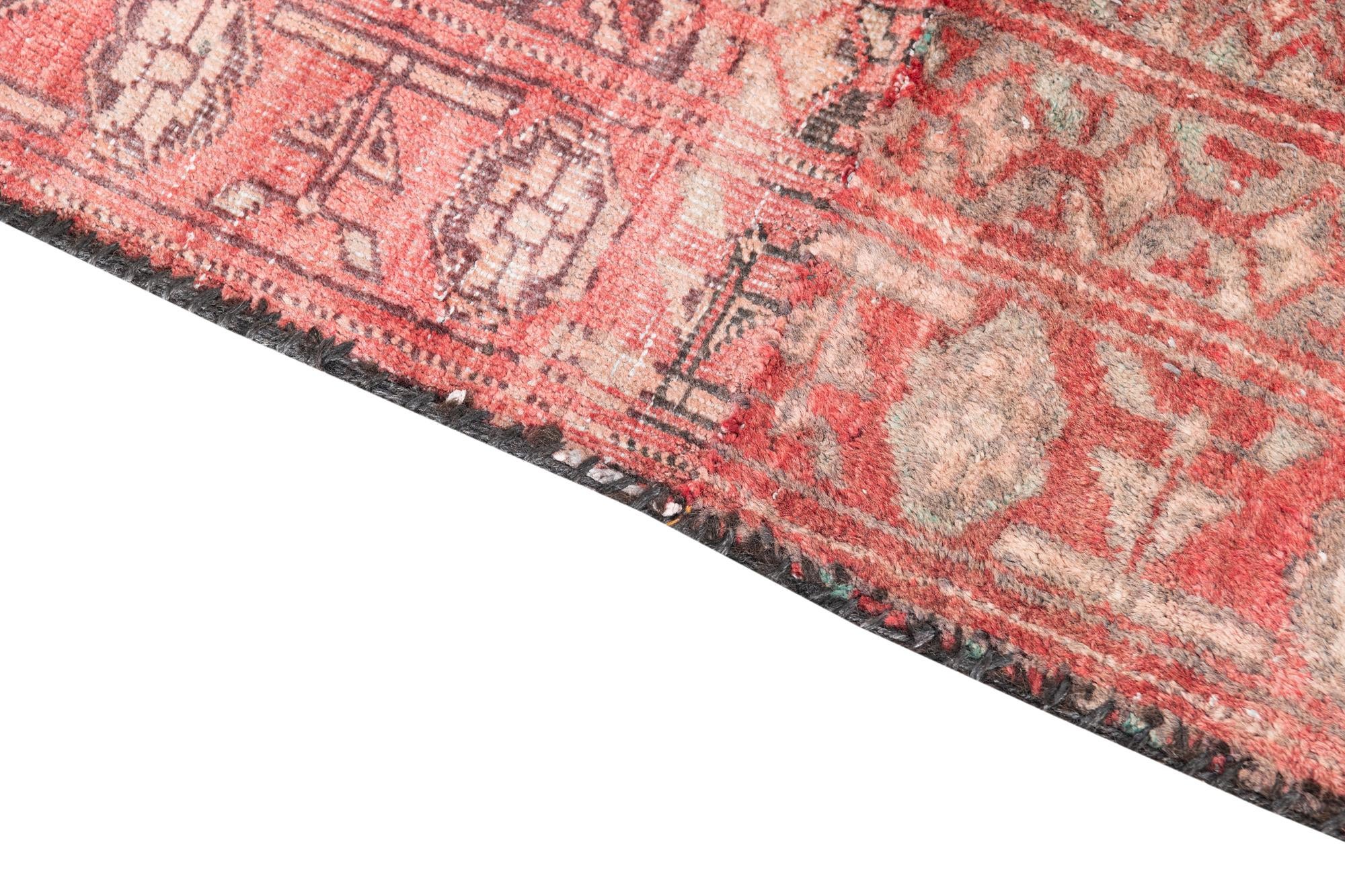 3' 5 x 5' 10 Hand Knotted Ultra Vintage Persian Wool Rug
