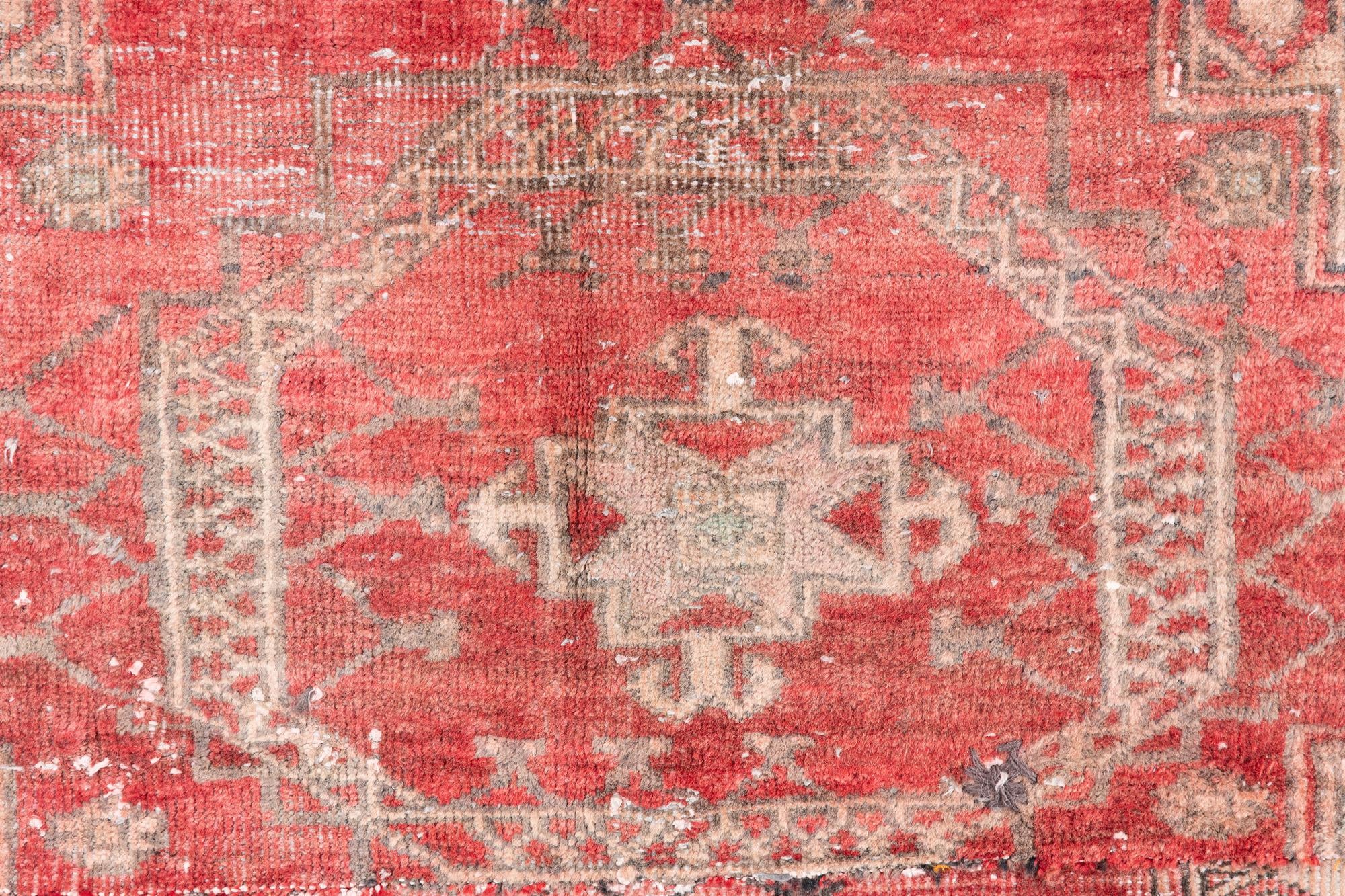 3' 5 x 5' 10 Hand Knotted Ultra Vintage Persian Wool Rug