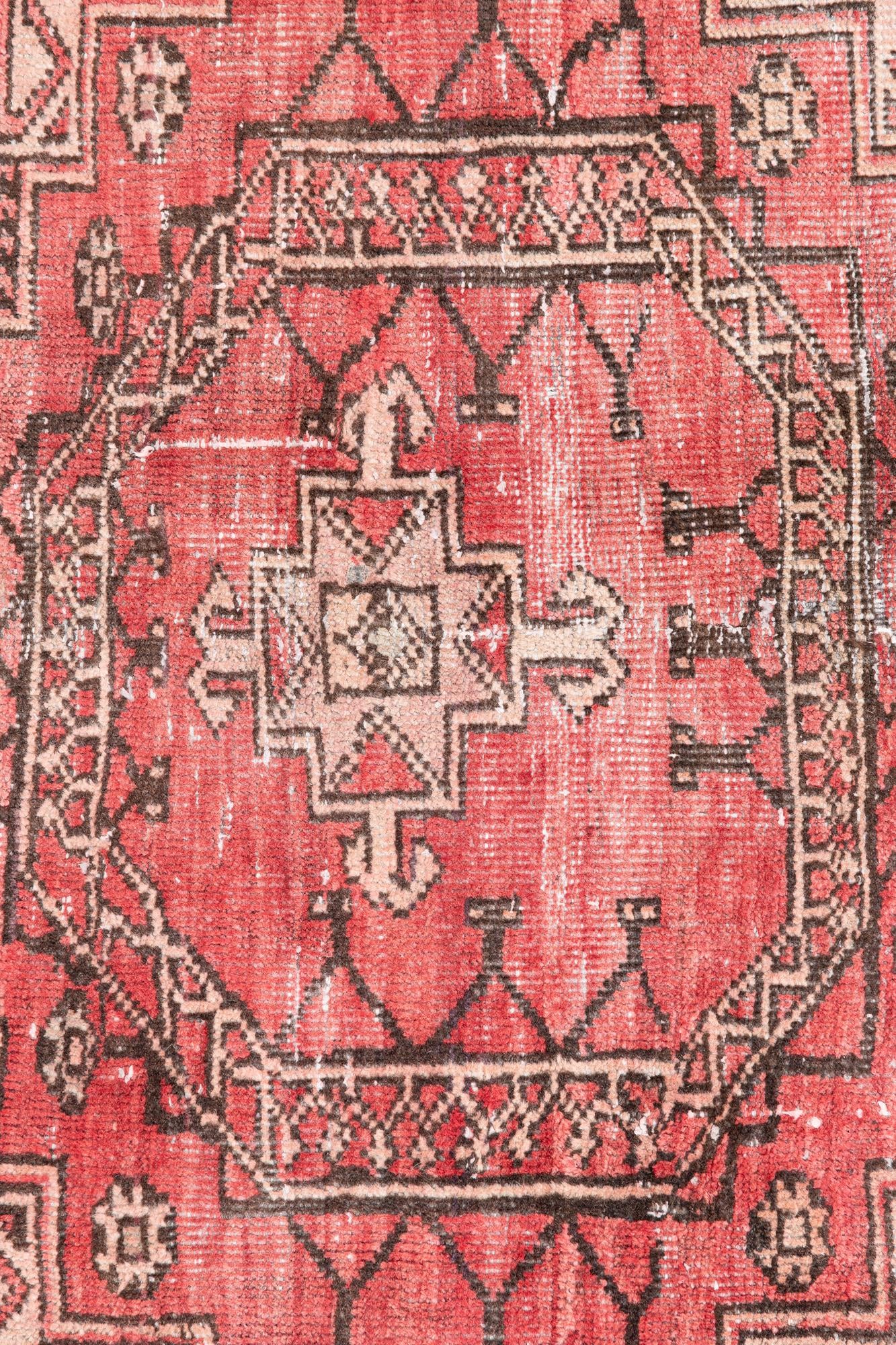 3' 5 x 5' 10 Hand Knotted Ultra Vintage Persian Wool Rug
