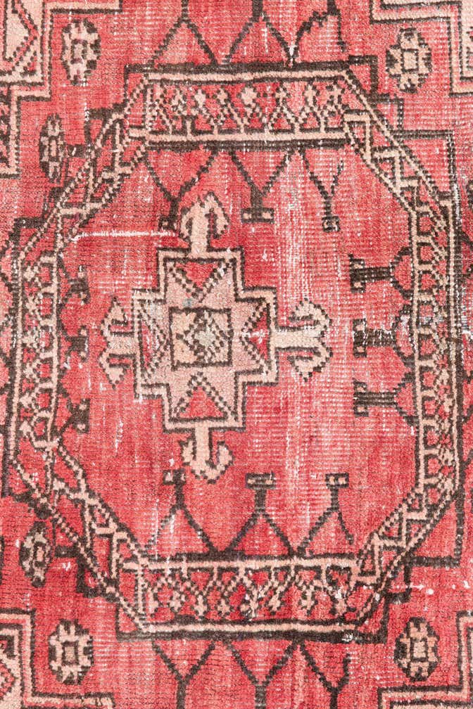 3' 5 x 5' 10 Hand Knotted Ultra Vintage Persian Wool Rug