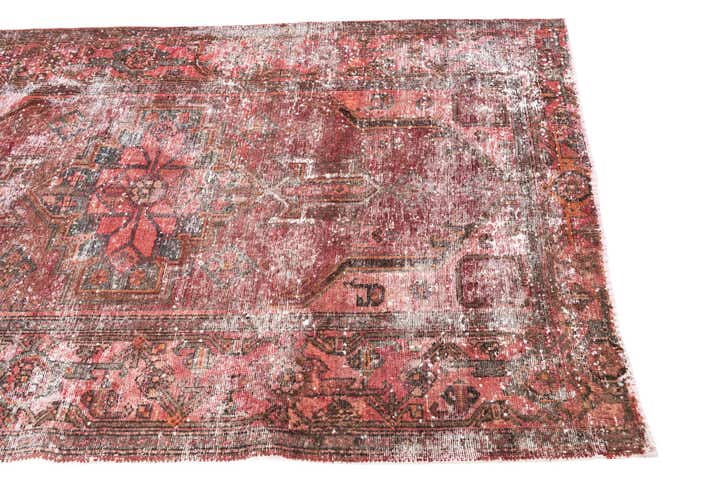 4' 4 x 6' 1 Hand Knotted Ultra Vintage Persian Wool Rug