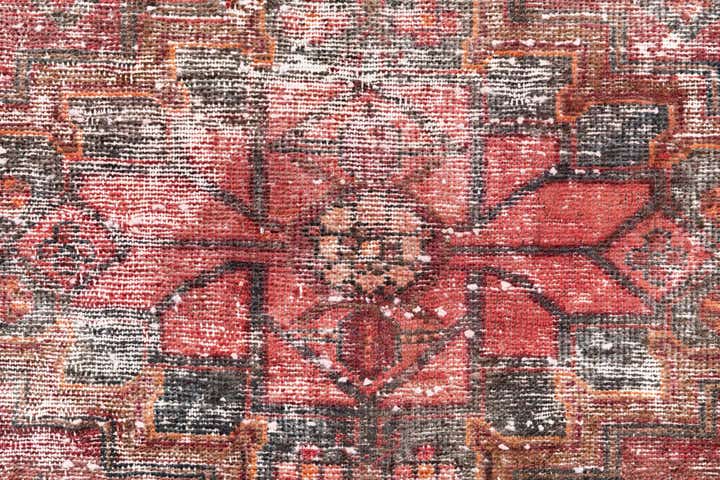 4' 4 x 6' 1 Hand Knotted Ultra Vintage Persian Wool Rug