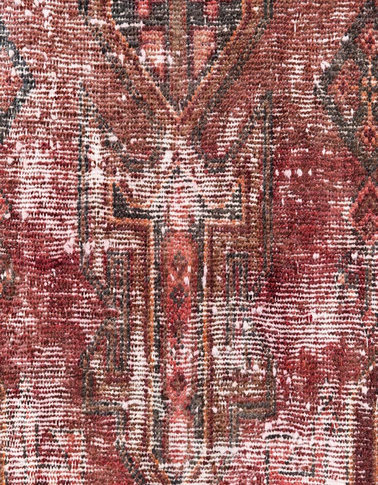 Detail image of 4' 4 x 6' 1  Hand Knotted Ultra Vintage Persian Wool Rug