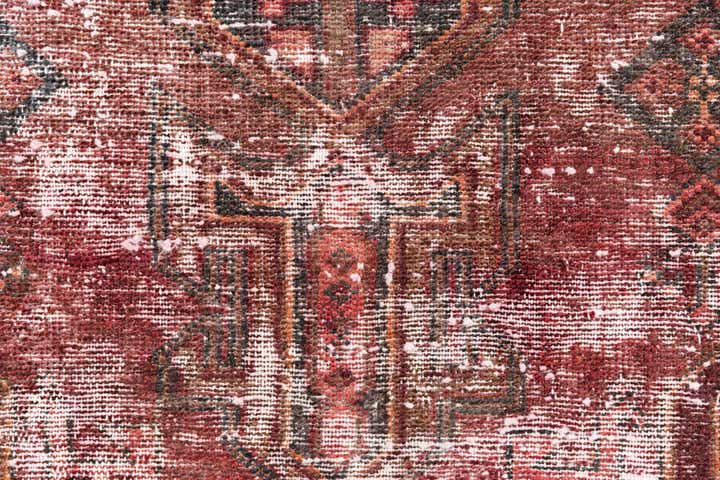 4' 4 x 6' 1 Hand Knotted Ultra Vintage Persian Wool Rug