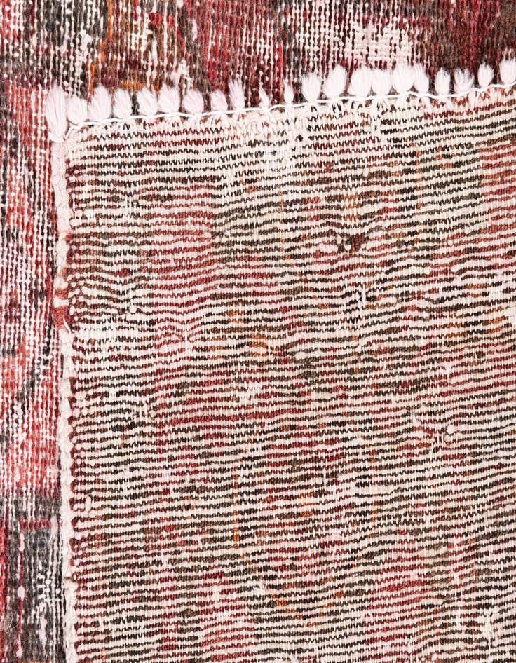 Detail image of 4' 4 x 6' 1  Hand Knotted Ultra Vintage Persian Wool Rug