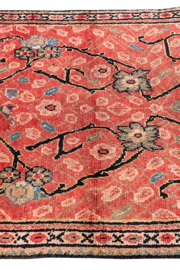 Detail image of 3' 5 x 6' 3 Hand Knotted Ultra Vintage Persian Wool Rug