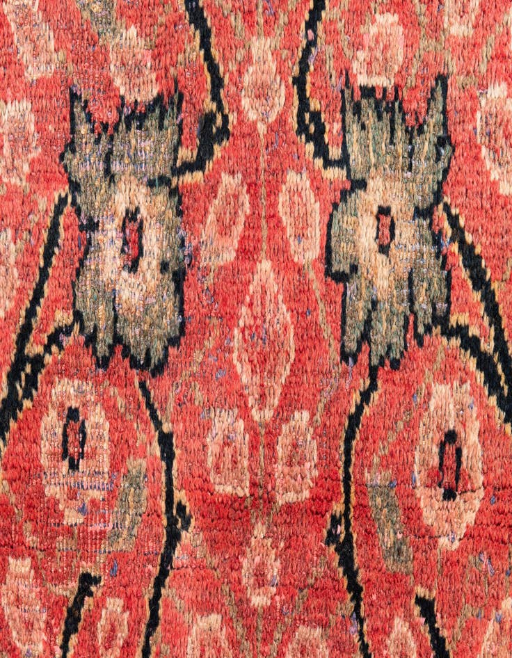 Detail image of 3' 5 x 6' 3  Hand Knotted Ultra Vintage Persian Wool Rug