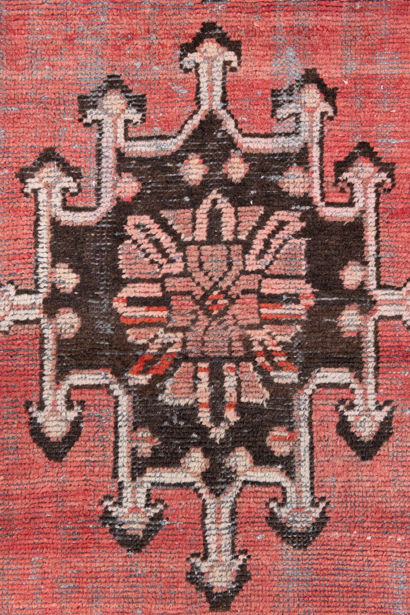 3' 9 x 6' 5 Hand Knotted Ultra Vintage Persian Wool Rug
