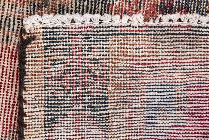 4' x 6' 10 Hand Knotted Ultra Vintage Persian Wool Rug