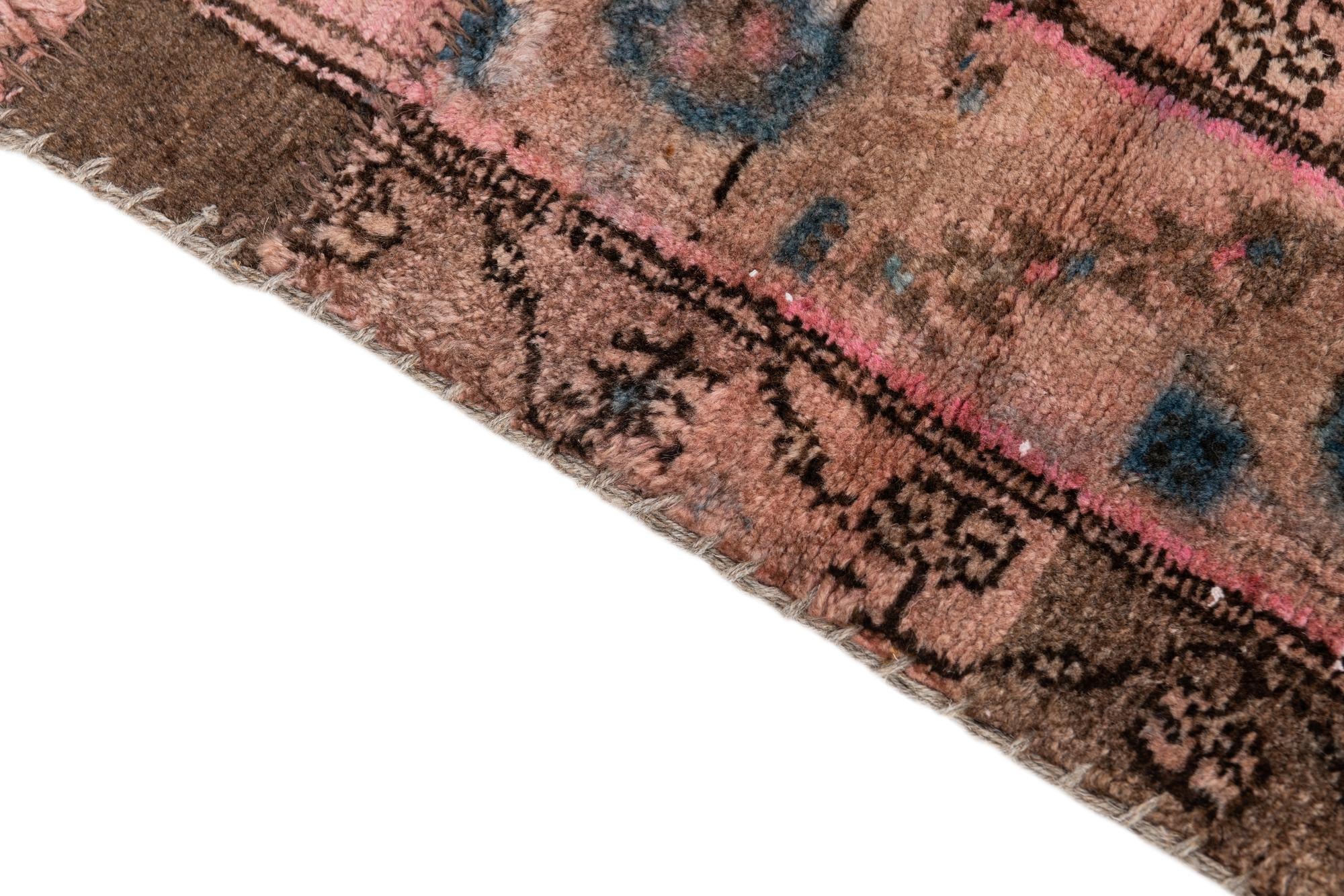 5' 2 x 7' 4 Hand Knotted Ultra Vintage Persian Wool Rug
