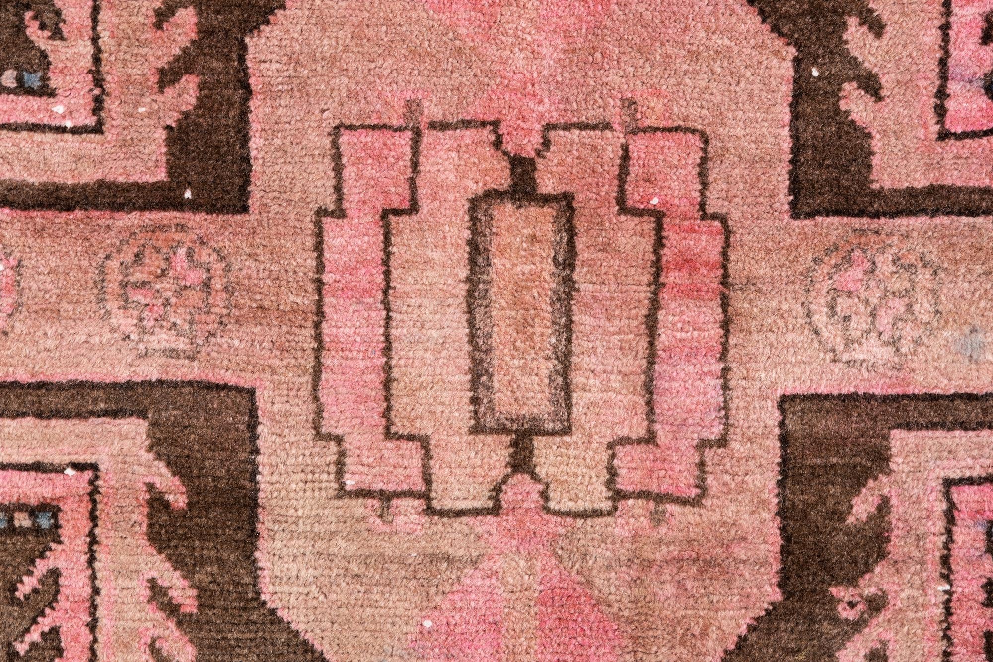 5' 2 x 7' 4 Hand Knotted Ultra Vintage Persian Wool Rug