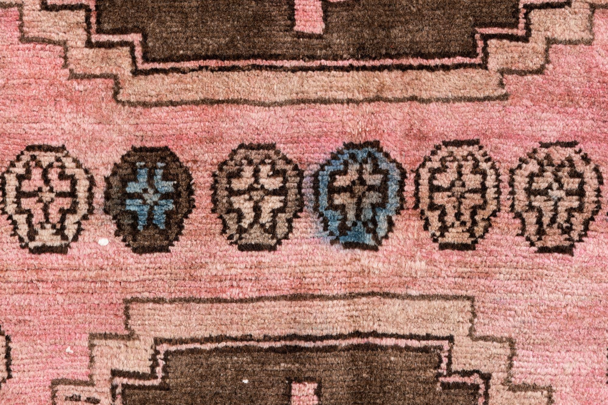 5' 2 x 7' 4 Hand Knotted Ultra Vintage Persian Wool Rug