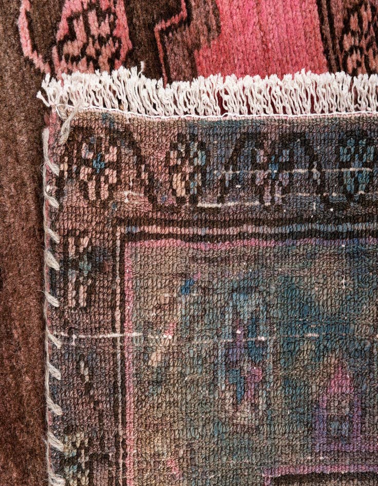Detail image of 5' 2 x 7' 4  Hand Knotted Ultra Vintage Persian Wool Rug