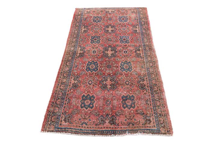 2' 10 x 5' 5 Hand Knotted Ultra Vintage Persian Wool Rug