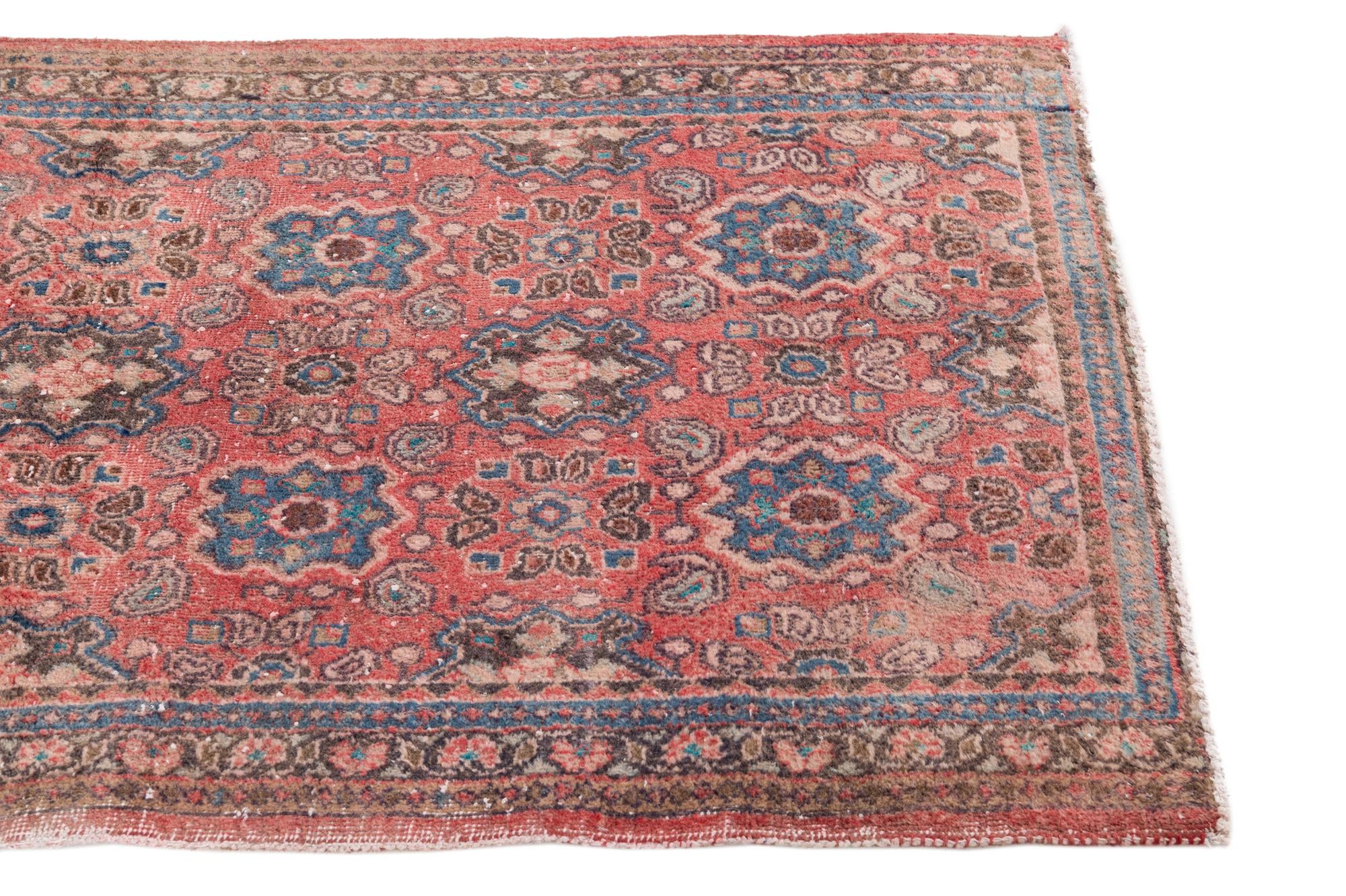 2' 10 x 5' 5 Hand Knotted Ultra Vintage Persian Wool Rug