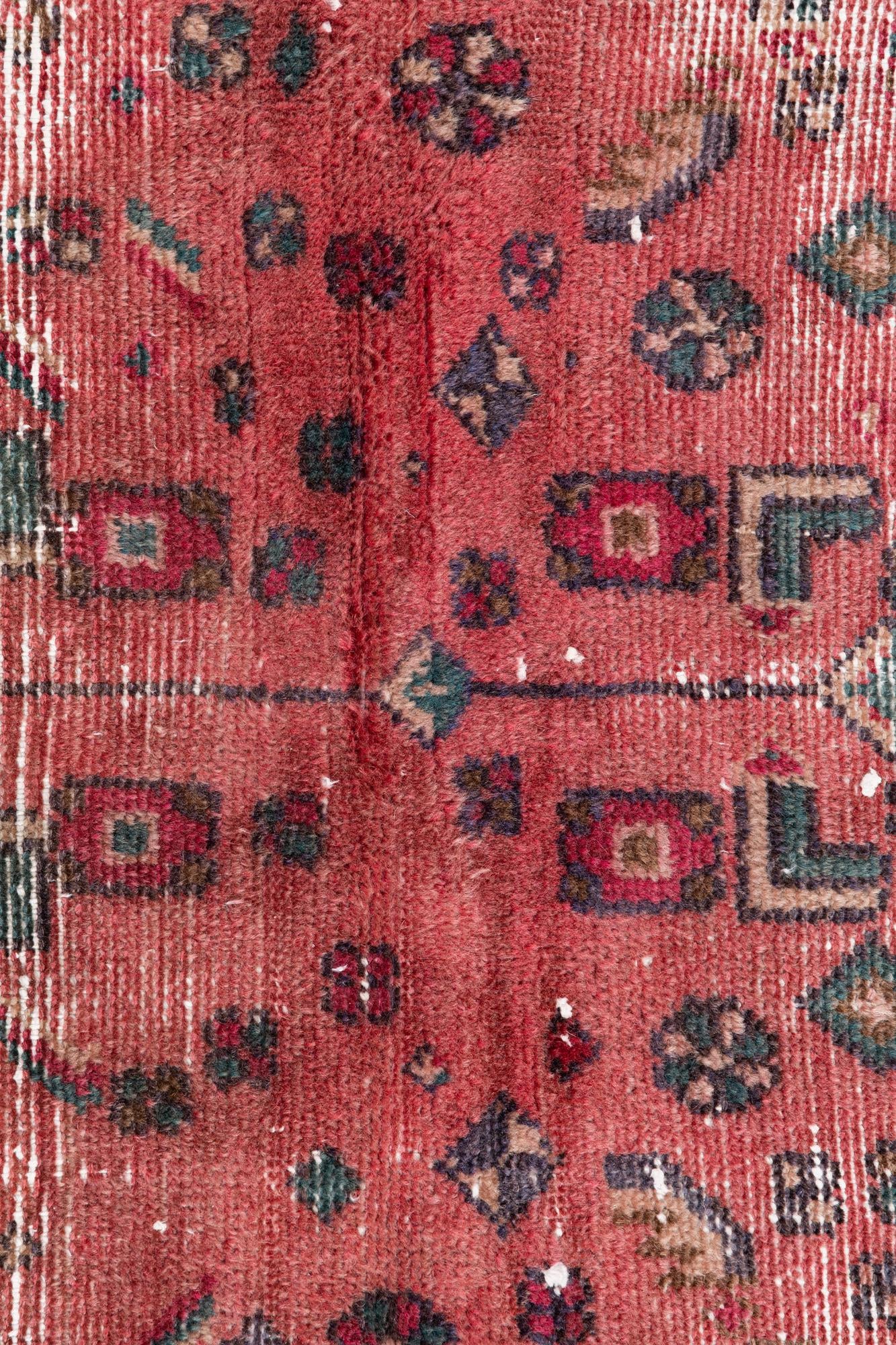 3' 3 x 6' 4 Hand Knotted Ultra Vintage Persian Wool Rug