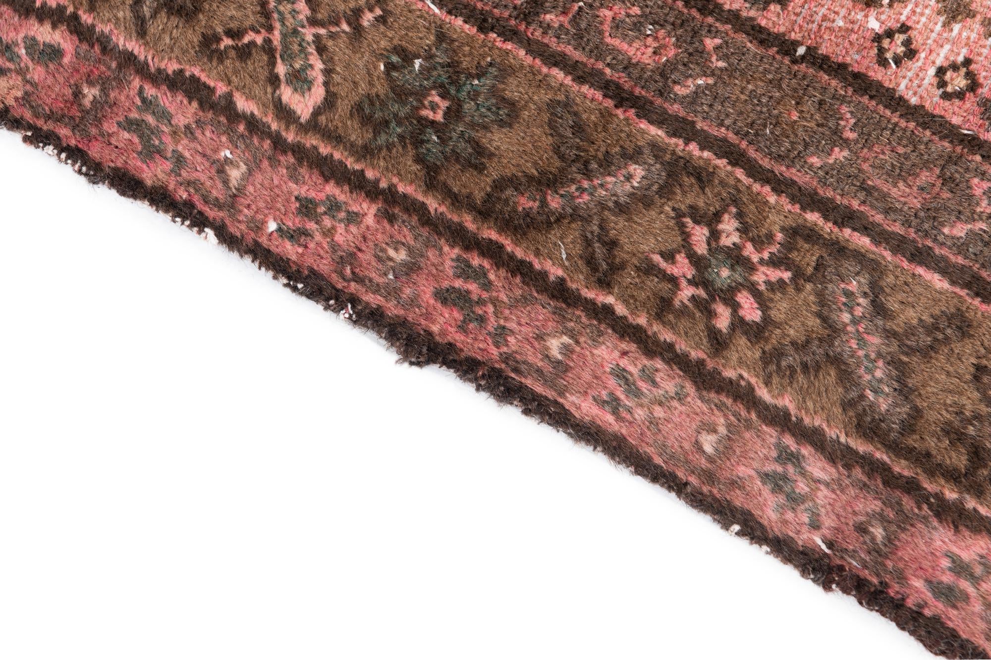 3' 3 x 6' 8 Hand Knotted Ultra Vintage Persian Wool Rug
