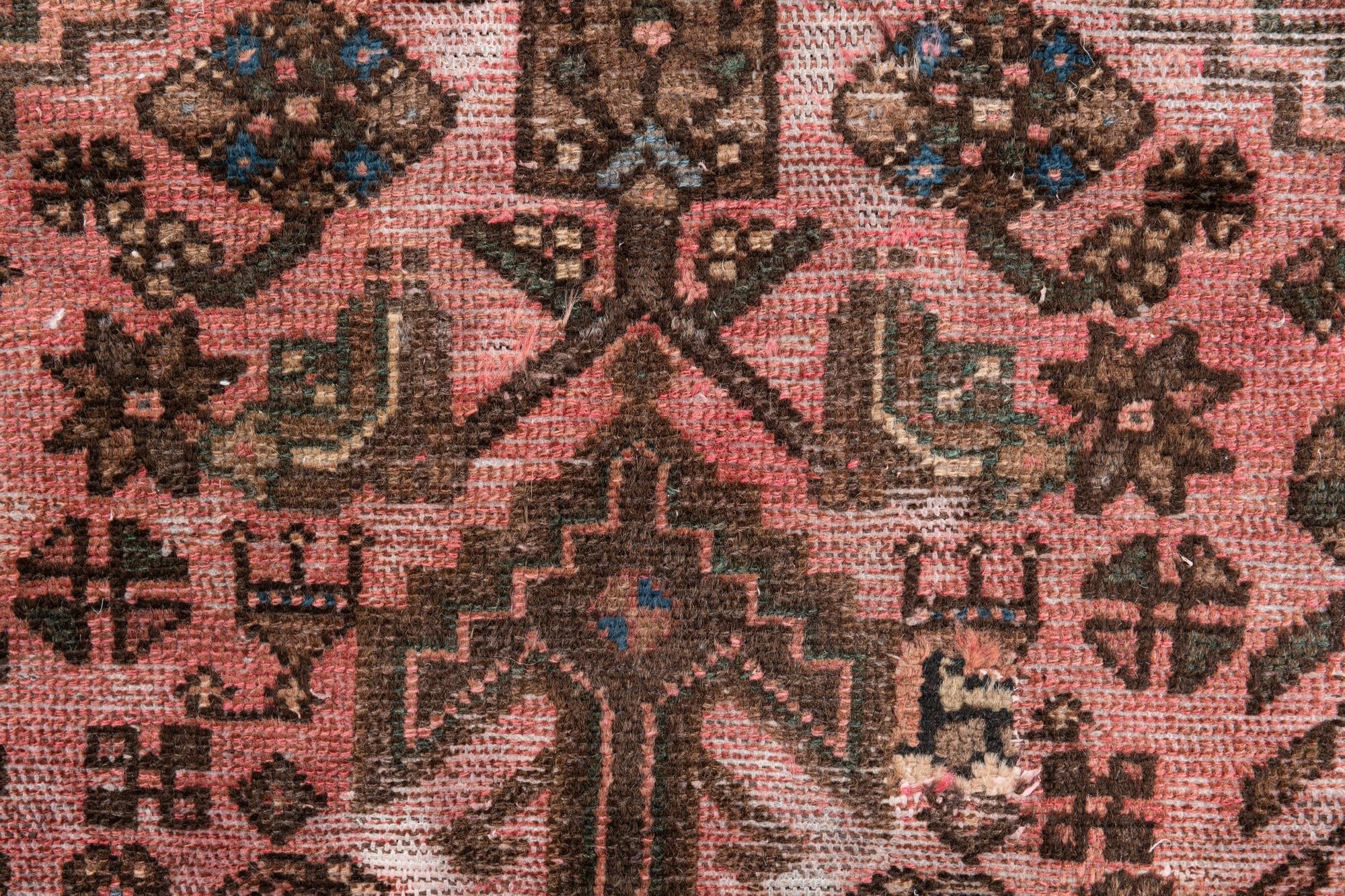 3' 3 x 6' 8 Hand Knotted Ultra Vintage Persian Wool Rug