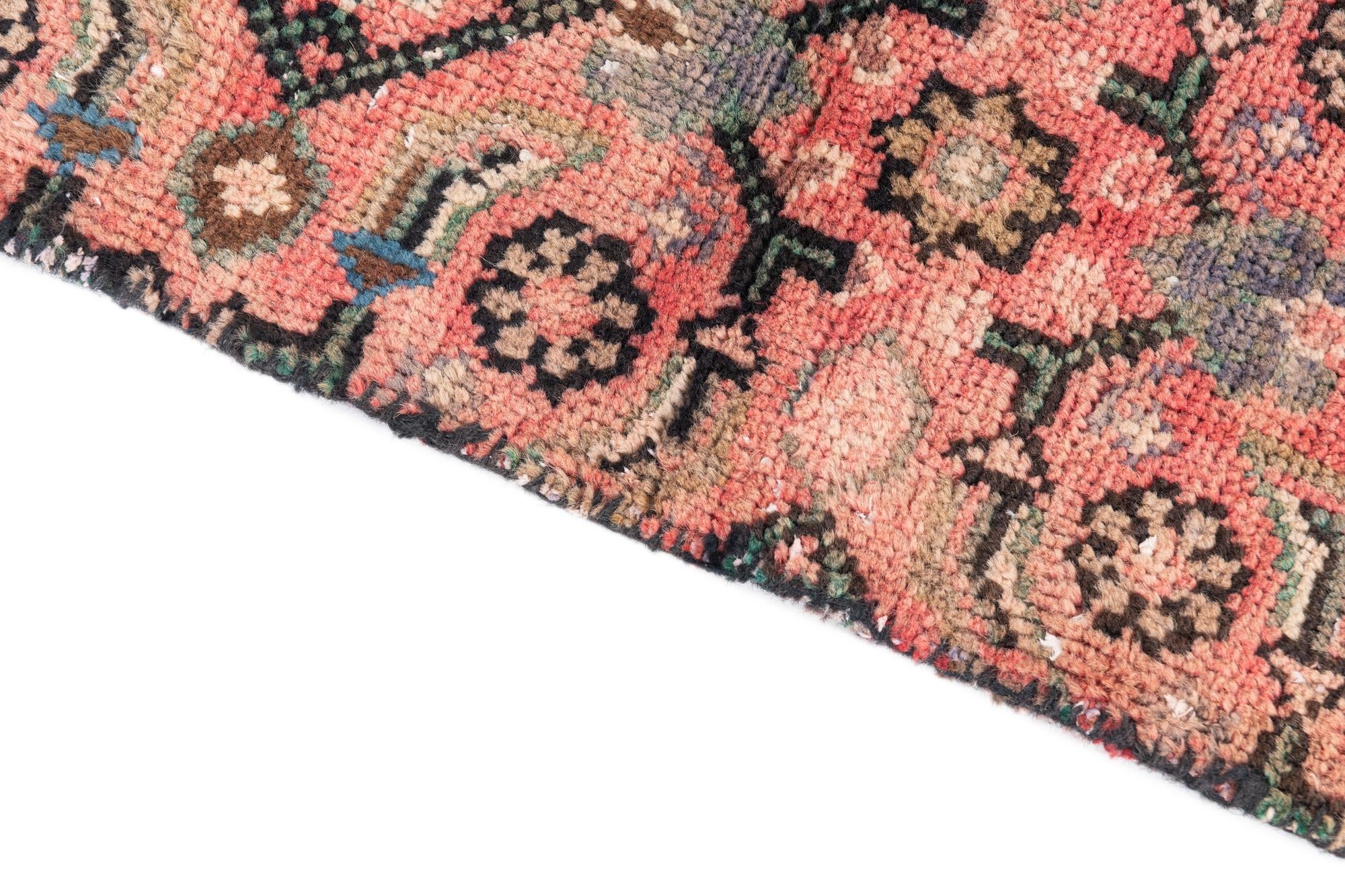 3' 6 x 4' 7 Hand Knotted Ultra Vintage Persian Wool Rug