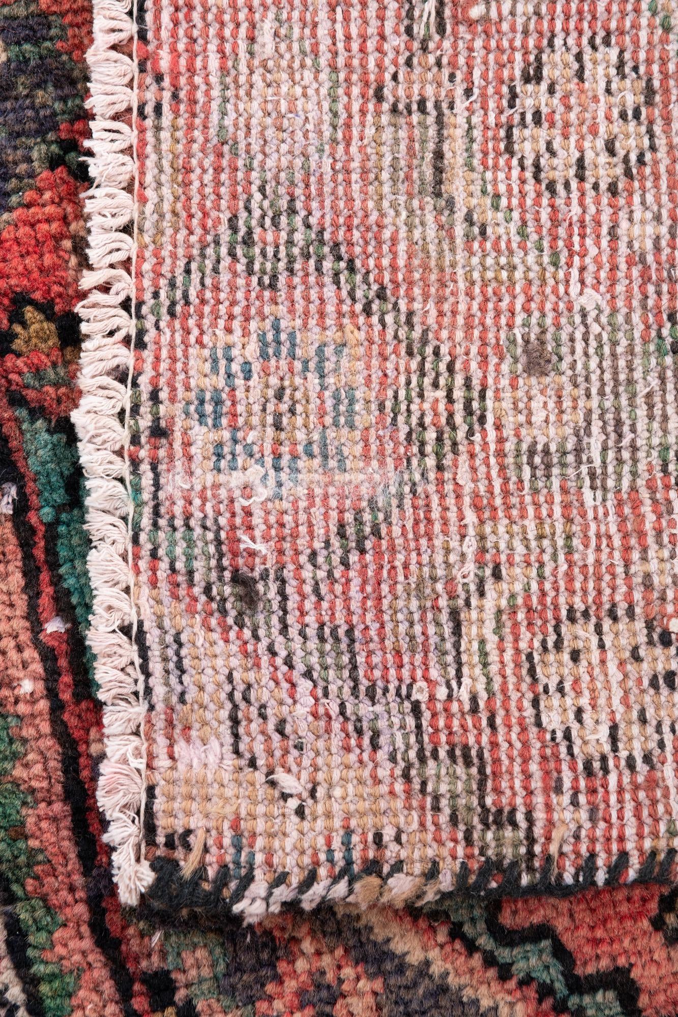 3' 6 x 4' 7 Hand Knotted Ultra Vintage Persian Wool Rug