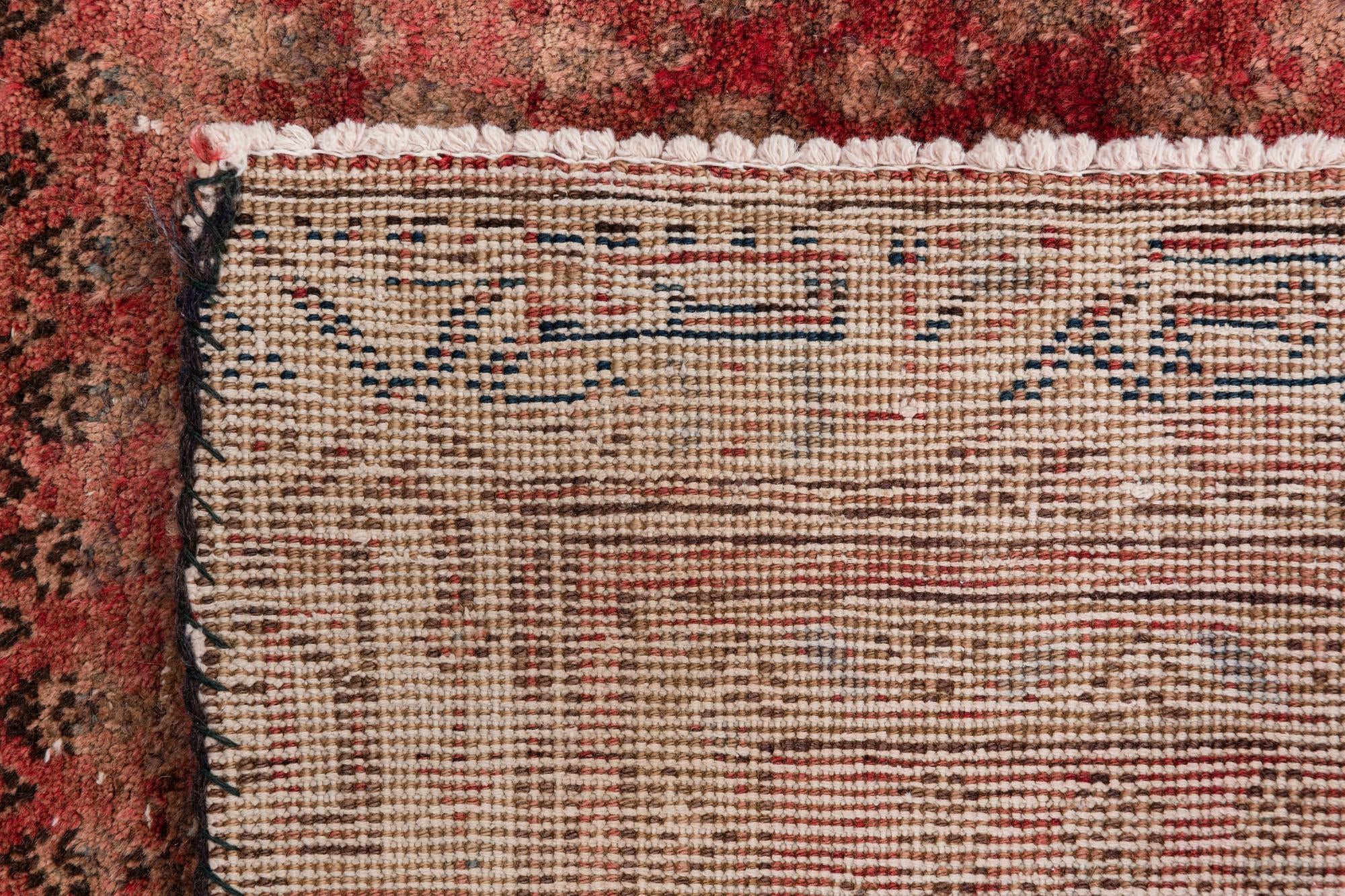 3' 9 x 6' 1 Hand Knotted Ultra Vintage Persian Wool Rug