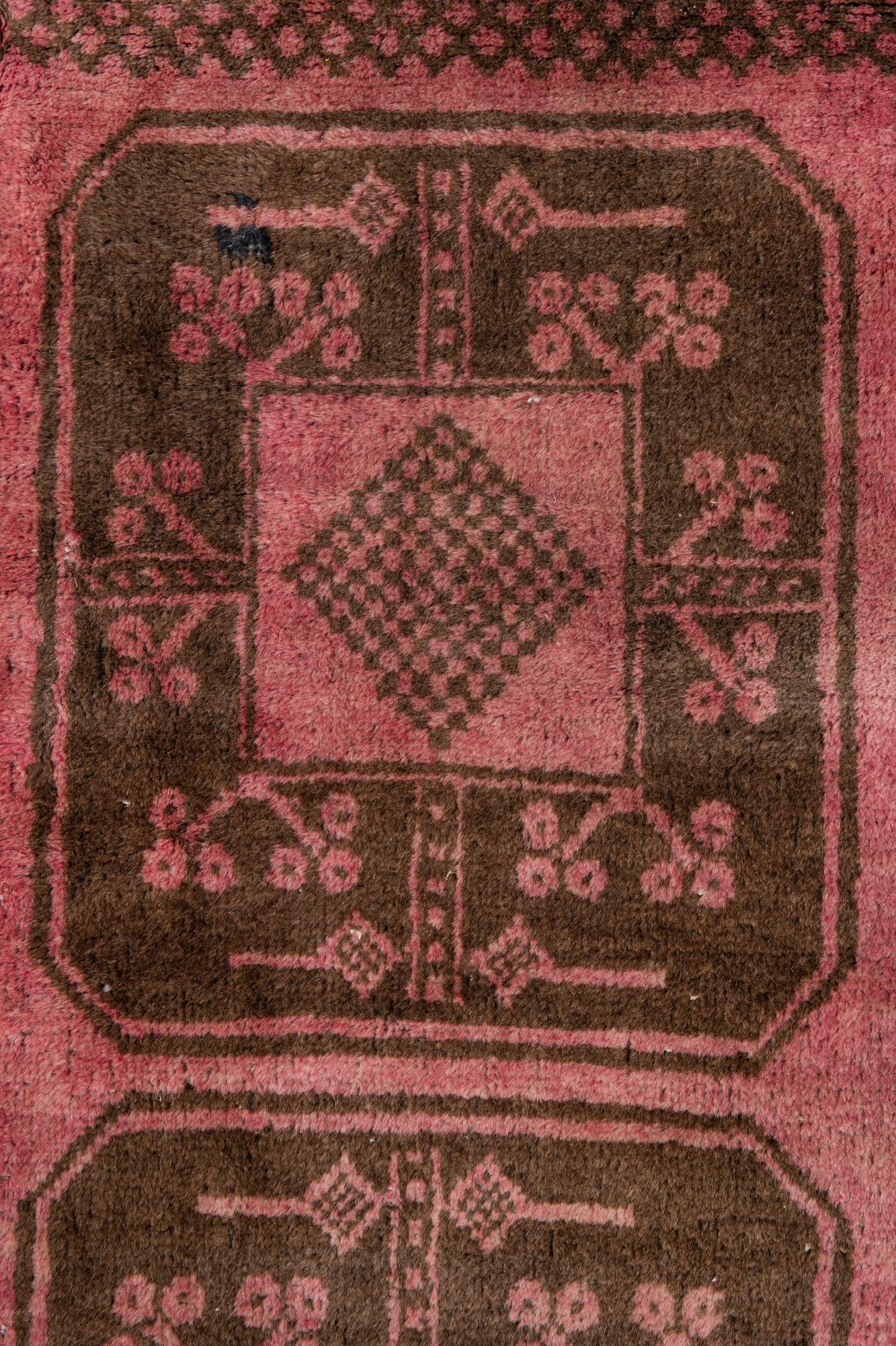 3' 5 x 6' 2 Hand Knotted Ultra Vintage Persian Wool Rug