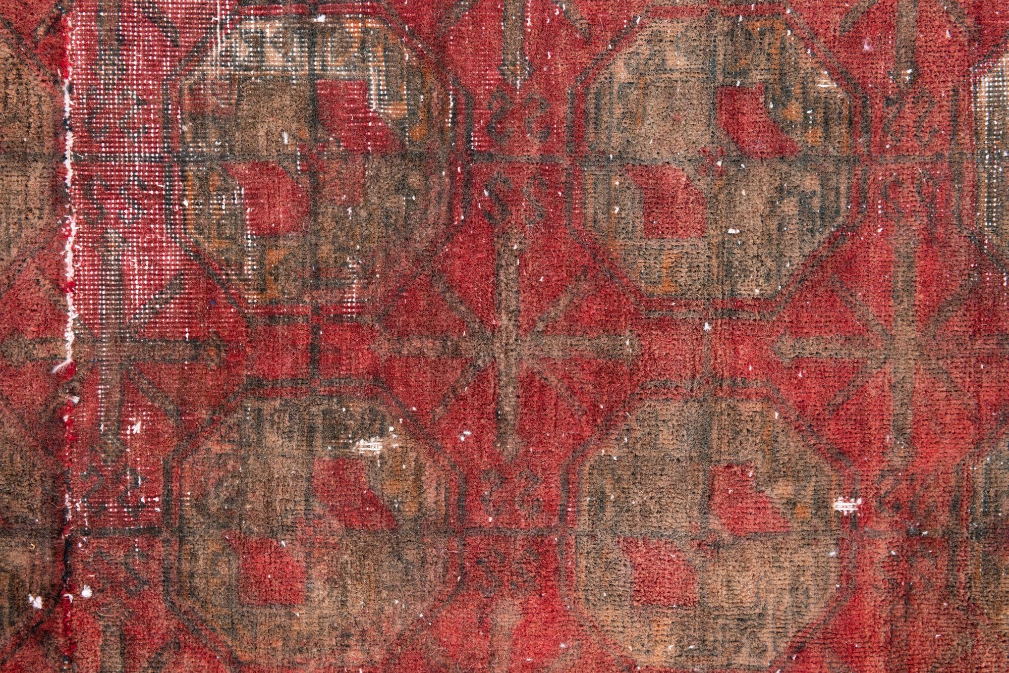 2' 8 x 4' 4 Hand Knotted Ultra Vintage Persian Wool Rug
